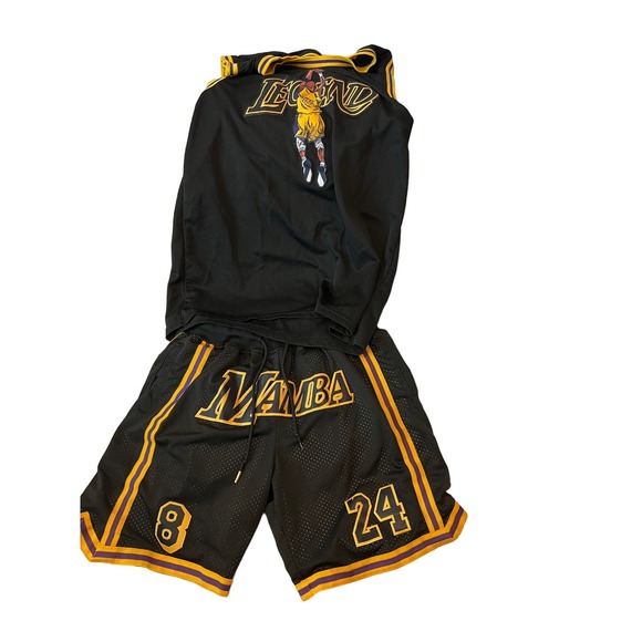 Kobe Bryant 8 24 Stitched Uniform Legend Mamba Mens S/M - Picture 1 of 7